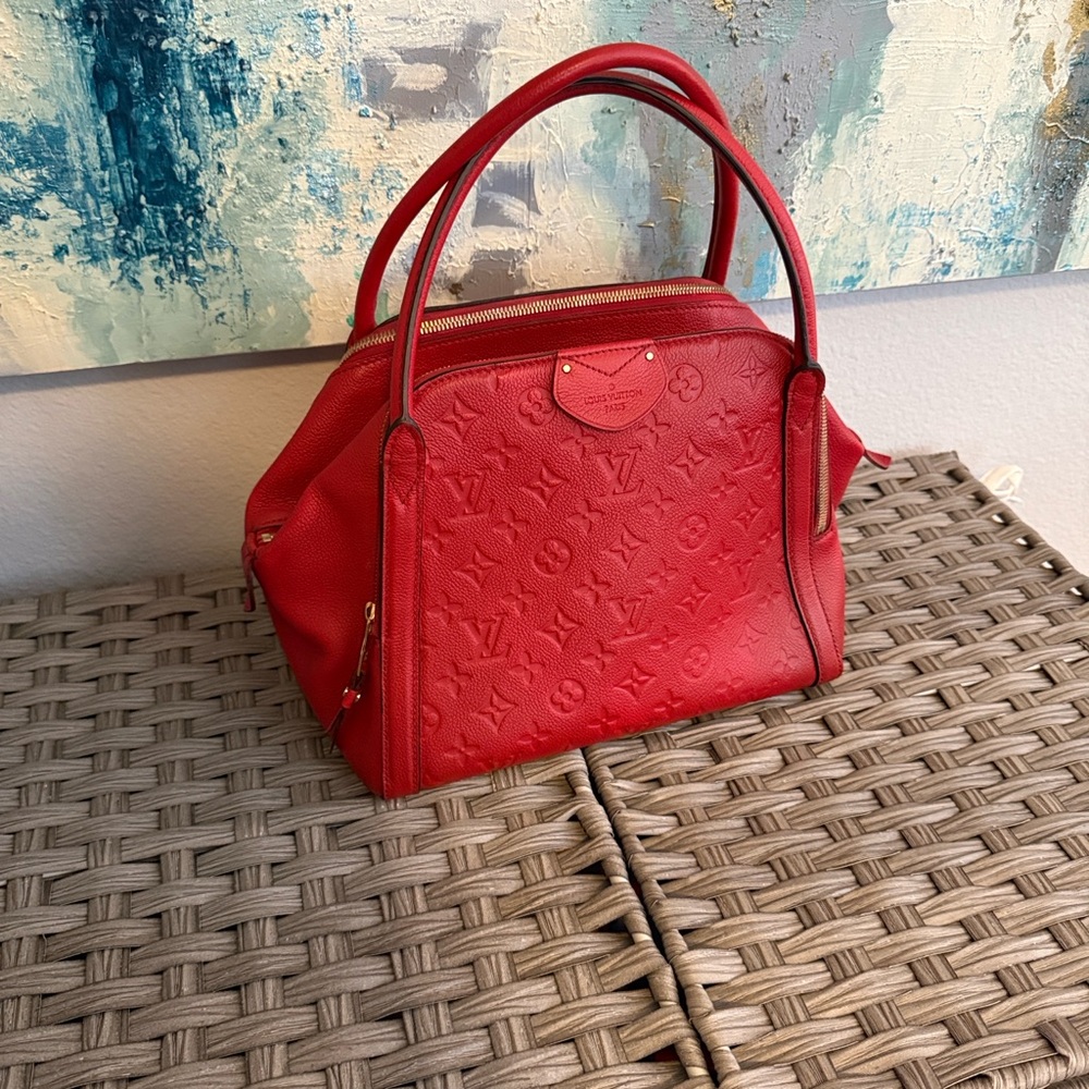 Louis Vuitton Marais MM Beautiful Cerise - Cherry Red Handbag